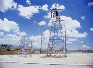 Figure 3. Substation pull-off structure