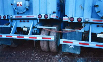 Figure 15. Frac tank bonding and grounding