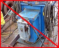 Figure 28: Faulty electrical breaker box