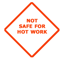 Figure 4: Not Safe for Hot Work