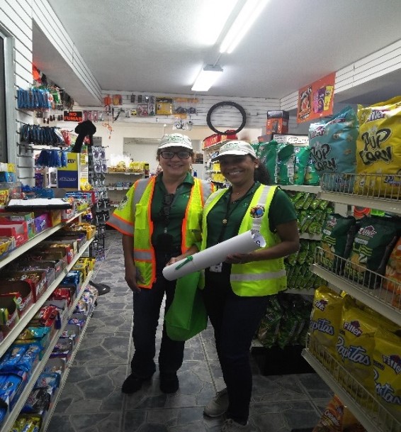 Onsite Consultation - couple employees in store front