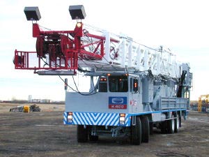 Figure 1. Servicing rig