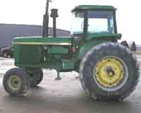 Tractor with roll-over protective structuring