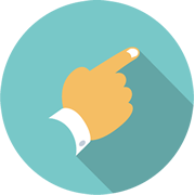 Hand Pointing - Image Credit: iStock-520394475