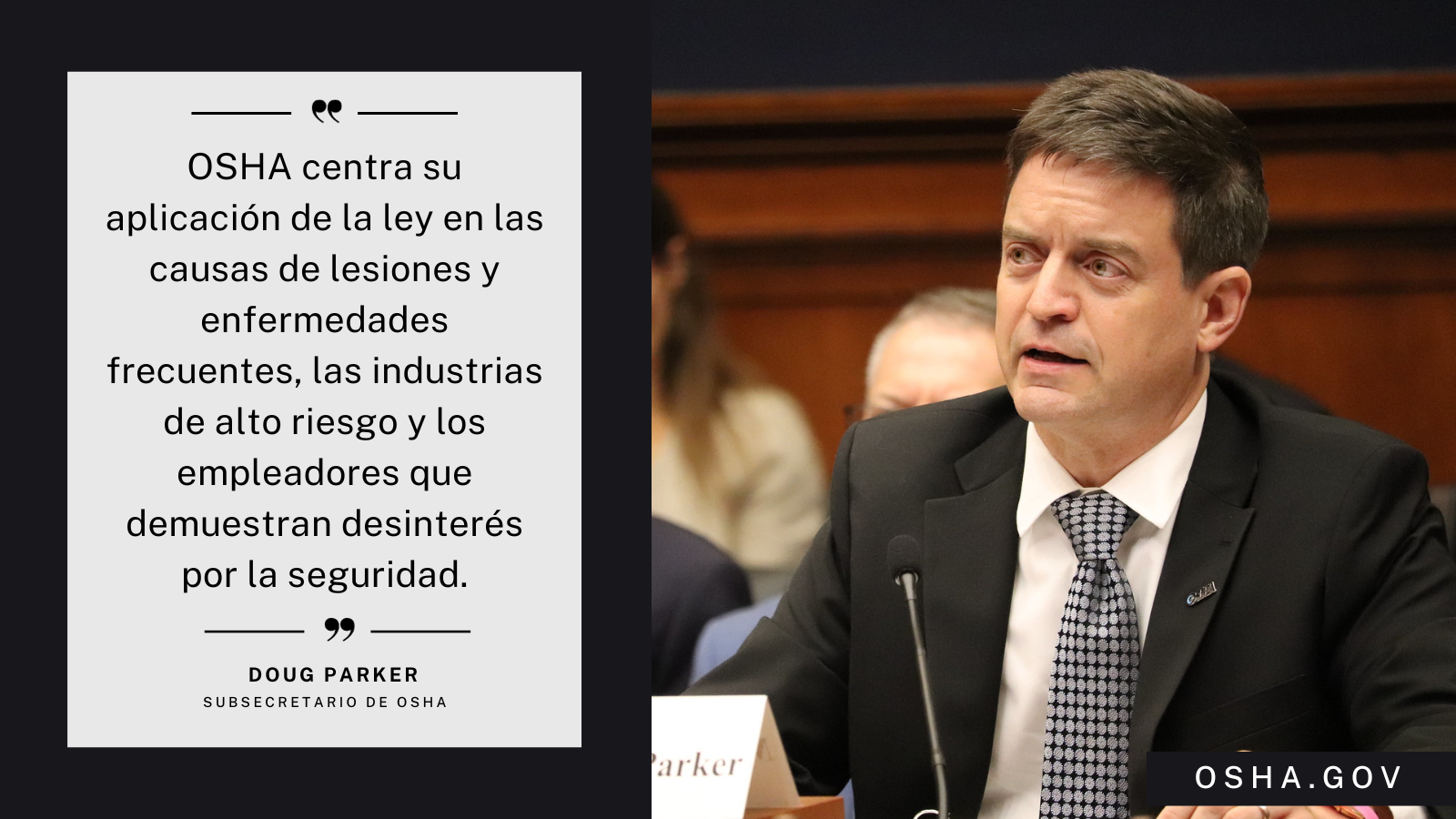 Testimonio ante el Congreso