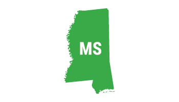 Mississippi state silhouete