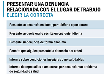 Filing a workplace complaint