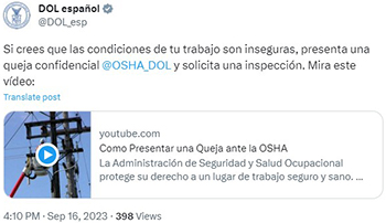 Manténgase informado